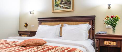 Executive Room | Pillow-top beds, minibar, in-room safe, desk