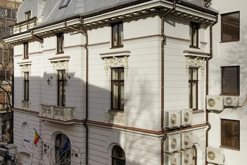 Fassade der Unterkunft