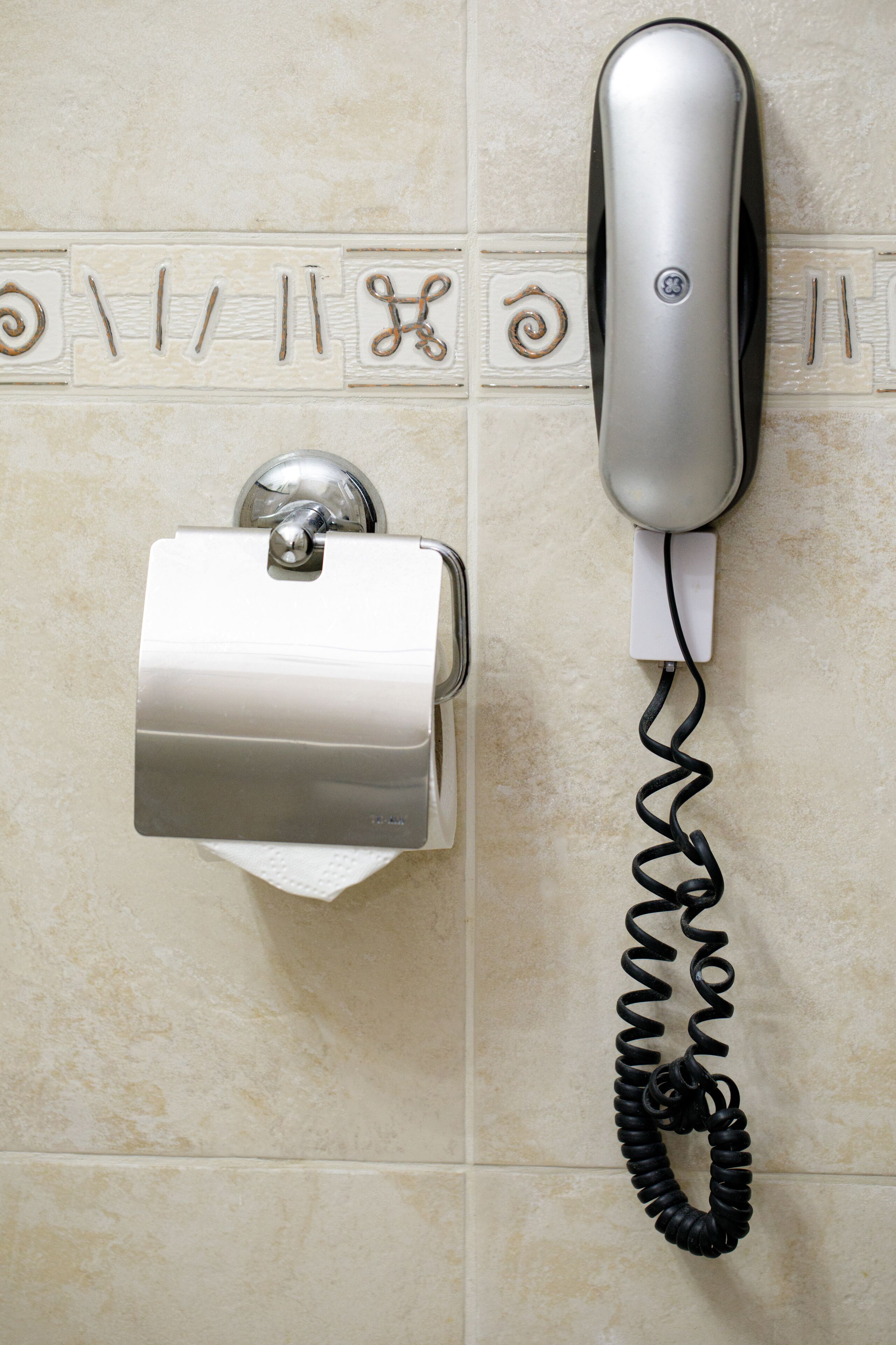 free toiletries, hair dryer, slippers, towels