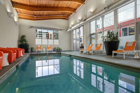 Indoor pool. Aloft by Marriott Minneapolis