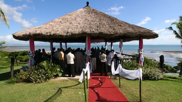 Espace mariage en plein air