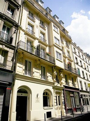 Overnatningsstedets facade