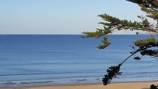 A beach with clear blue water and a sandy shore. - Le Regent & Spa (Pornichet)