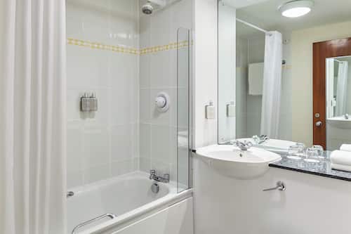 Standard Double | Bathroom | Free toiletries, hair dryer, towels