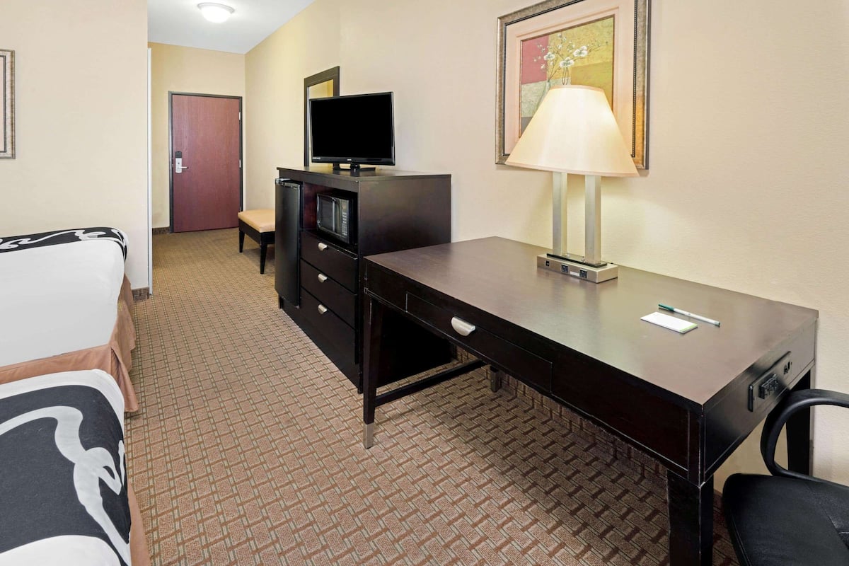 Room, 2 Queen Beds, Accessible (Mobility/Hearing Impaired Accessible) | Premium bedding, desk, blackout drapes, iron/ironing board