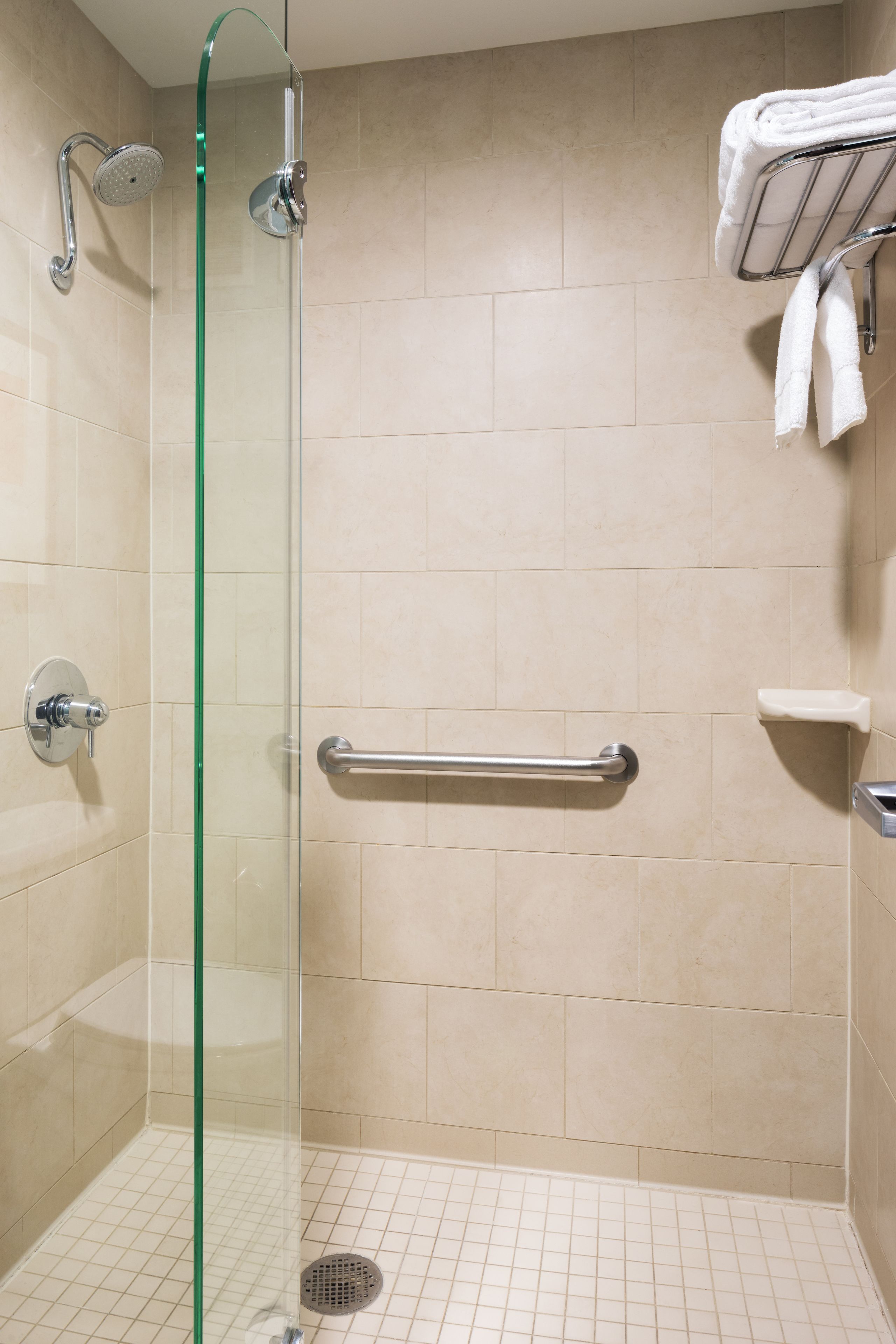 room, 1 king bed with sofa bed (high floor) | bathroom | combined shower/bathtub, designer toiletries, hair dryer, towels