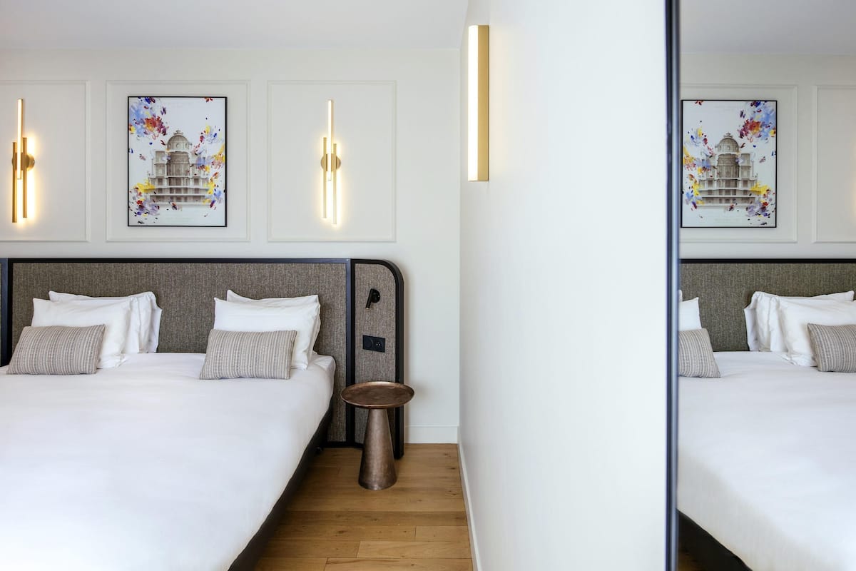 Estúdio, 1 cama de casal | 1 quarto, cofres nos quartos, quartos à prova de som