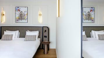 Coffres-forts dans les chambres, chambres insonorisées