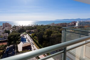 Standard Double Room, Balcony, Sea View | Balcony view - Hotel Timor (Palma de Mallorca)