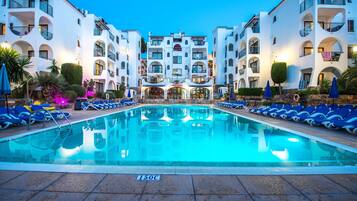 Udendørs pool, liggestole