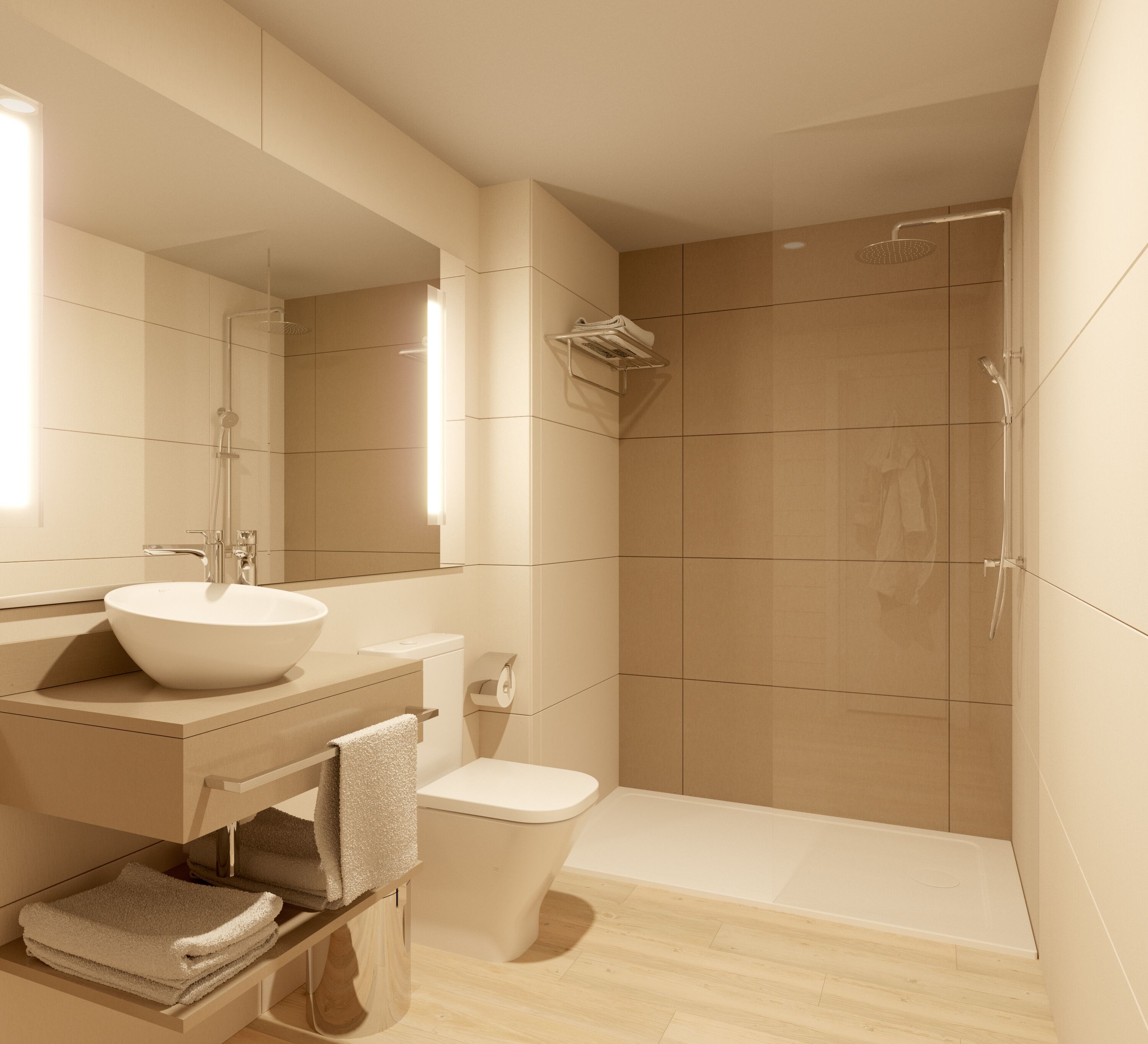 bathtub, free toiletries, hair dryer, towels