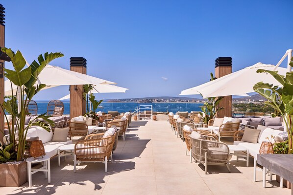 Terrasse sur le toit
