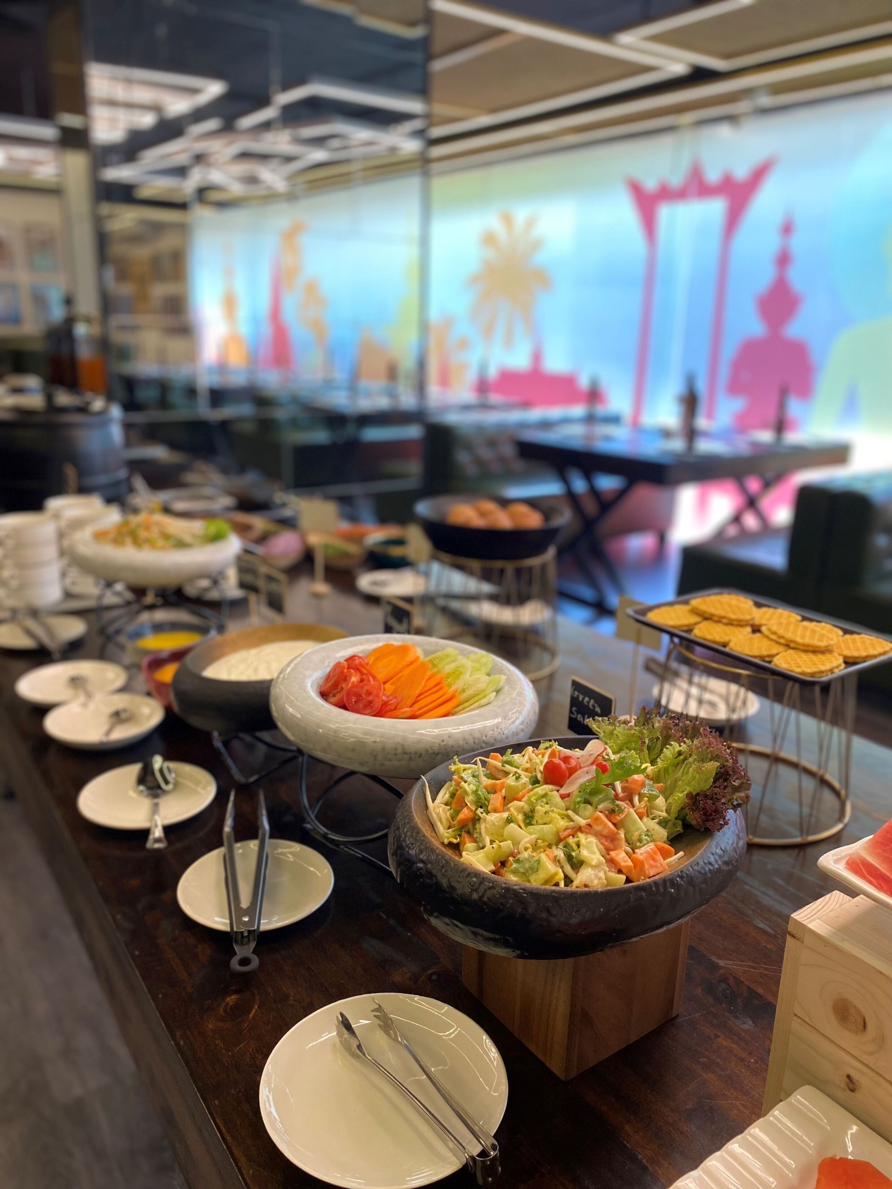 Tägliches Frühstücksbuffet (250 THB pro Person)