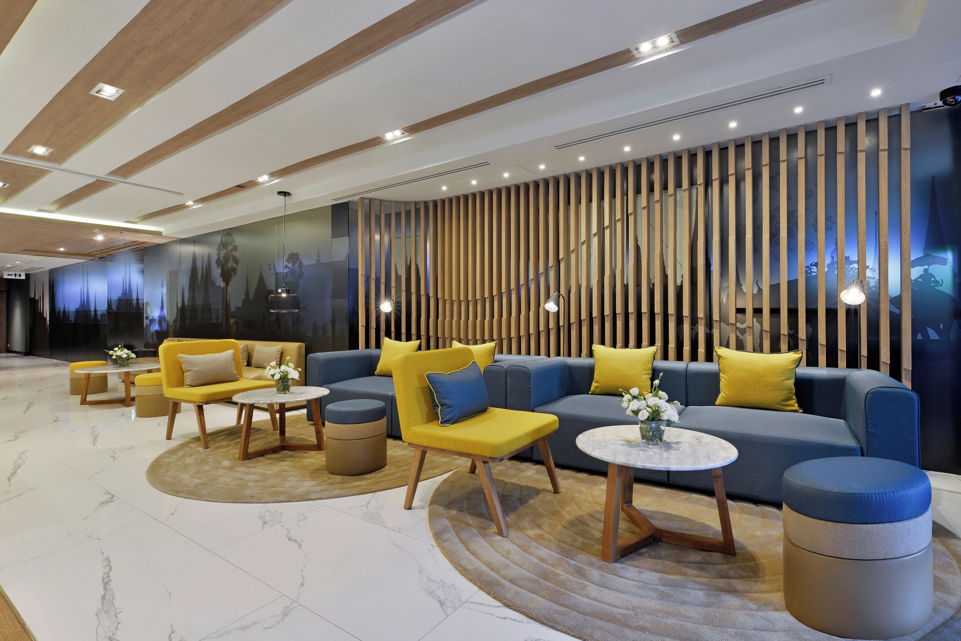 Sitzecke in der Lobby