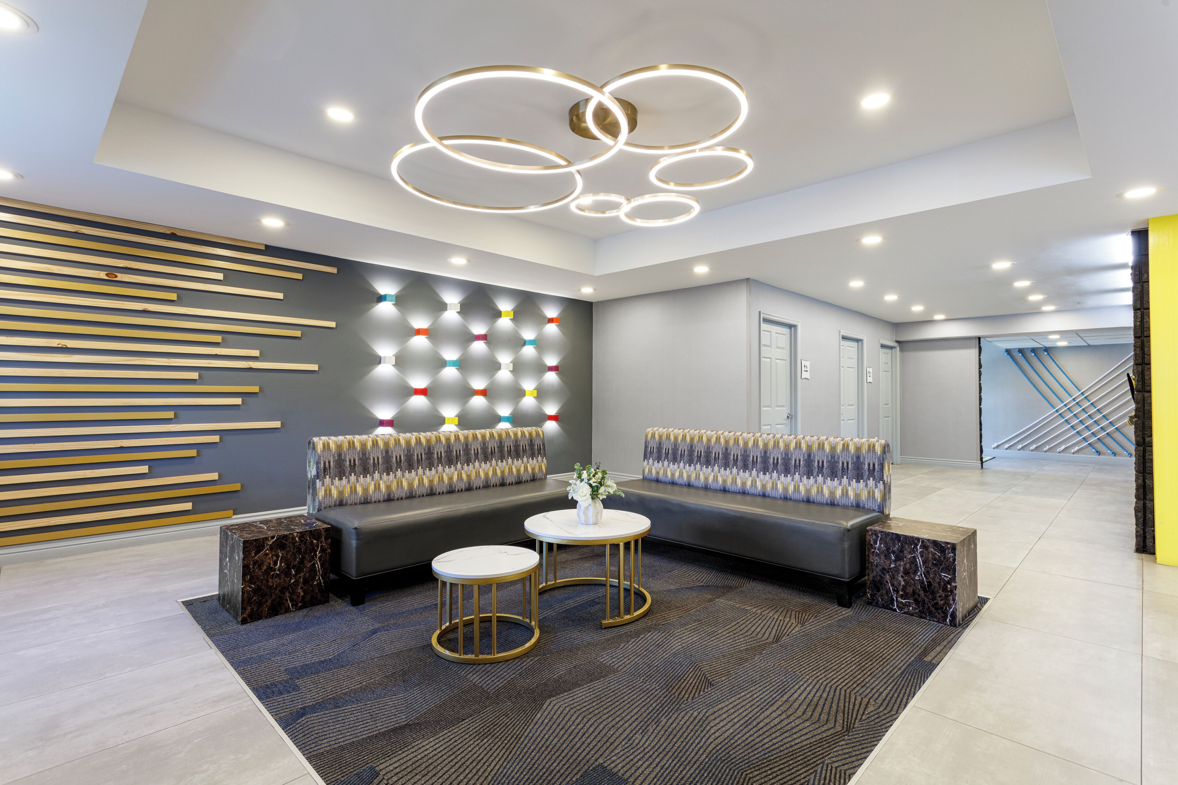 Sitzecke in der Lobby