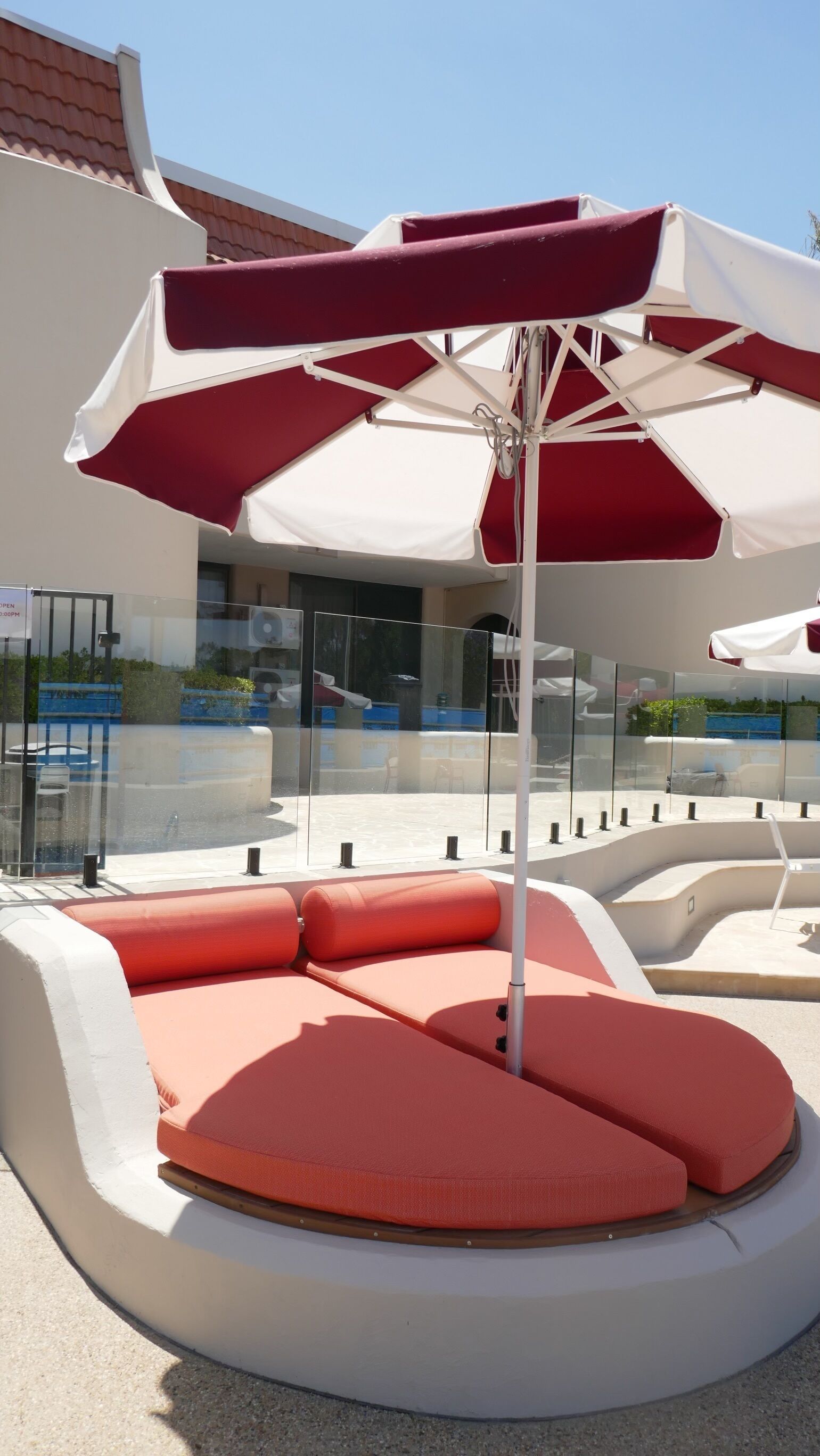 Alberca al aire libre 