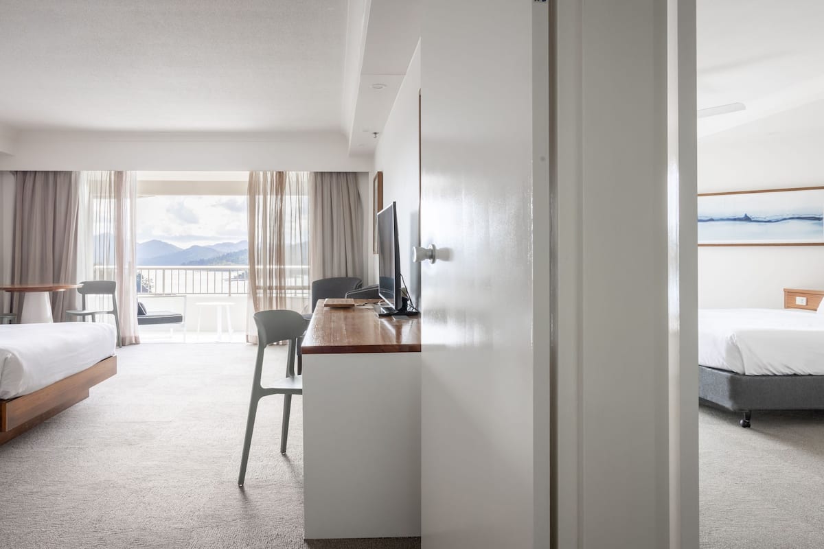 Minibar, in-room safe, desk, blackout curtains