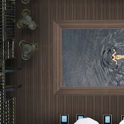 Indoor pool, outdoor pool, sun loungers