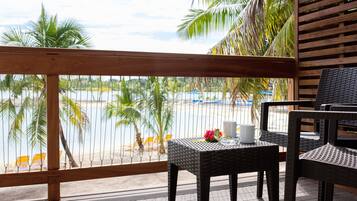 Beachfront Hotel Room | Balcony view
