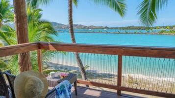 Beachfront Hotel Room | Terrace/patio