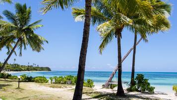 Bangalô, de frente para a praia | Vista do quarto