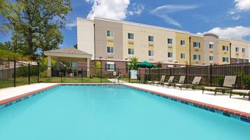Seasonal outdoor pool
