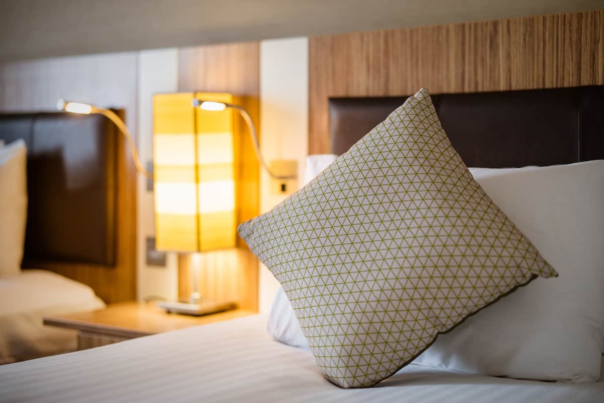 Standard Room, 2 Twin Beds | In-room safe, desk, blackout drapes, iron/ironing board