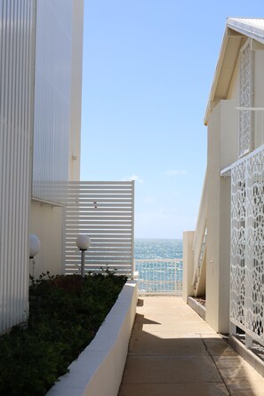 Vista desde la propiedad