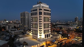 Front of property – evening/night