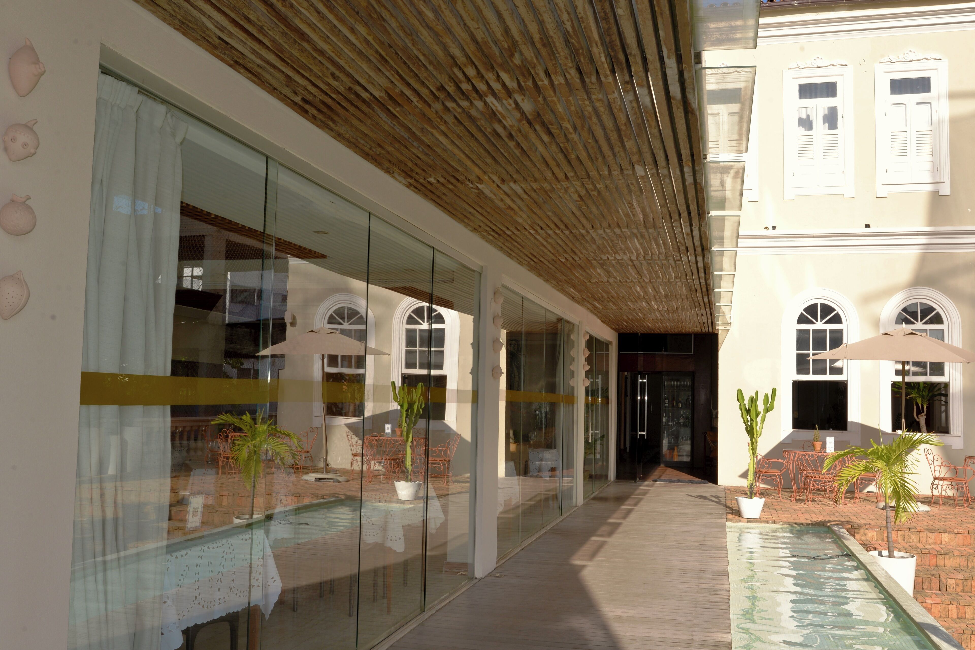 Café da manhã, almoço e jantar