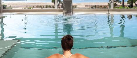 Sauna seca, banheira de hidromassagem, sauna a vapor, banho turco/hammam