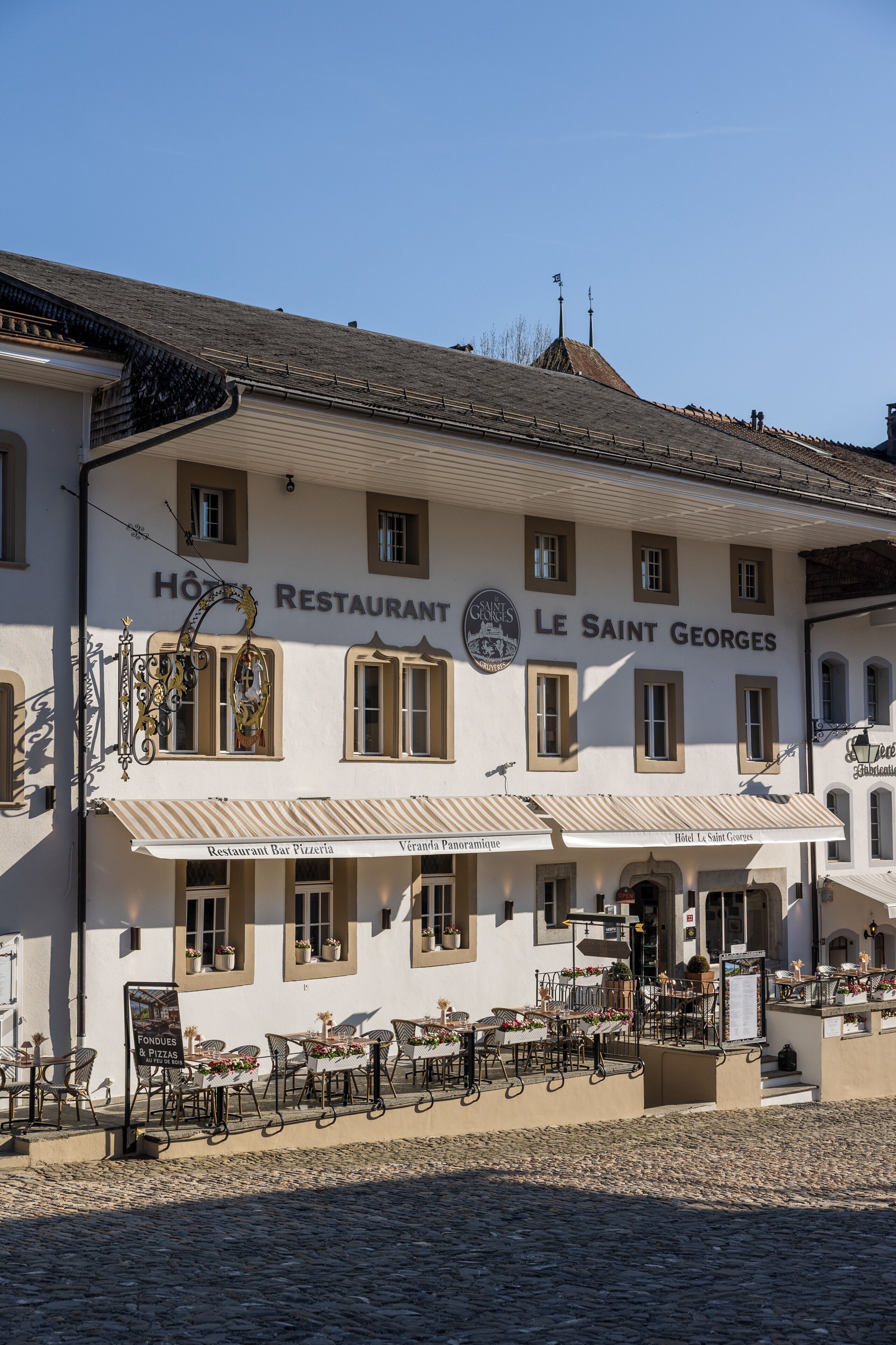 Façade de l’hébergement