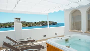 Luxury Apartment, Sea View | View from room