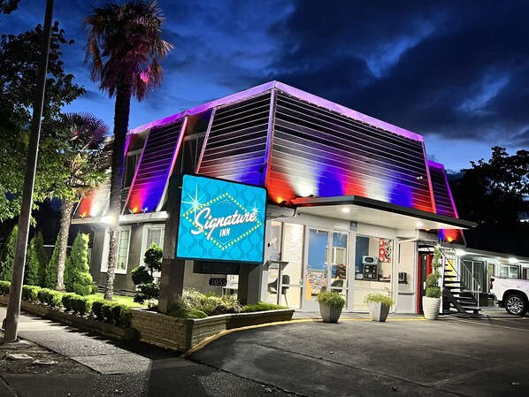 Fachada de la propiedad