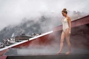 Un sauna, baño turco