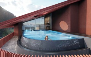 Piscine à débordement
