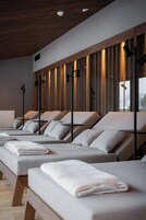 Un sauna, baño turco