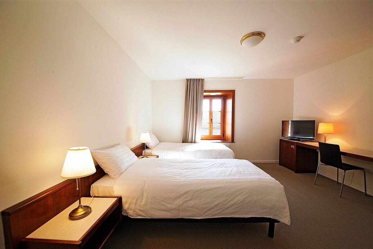 Twin Room | Blackout curtains, soundproofing, iron/ironing board (on request)