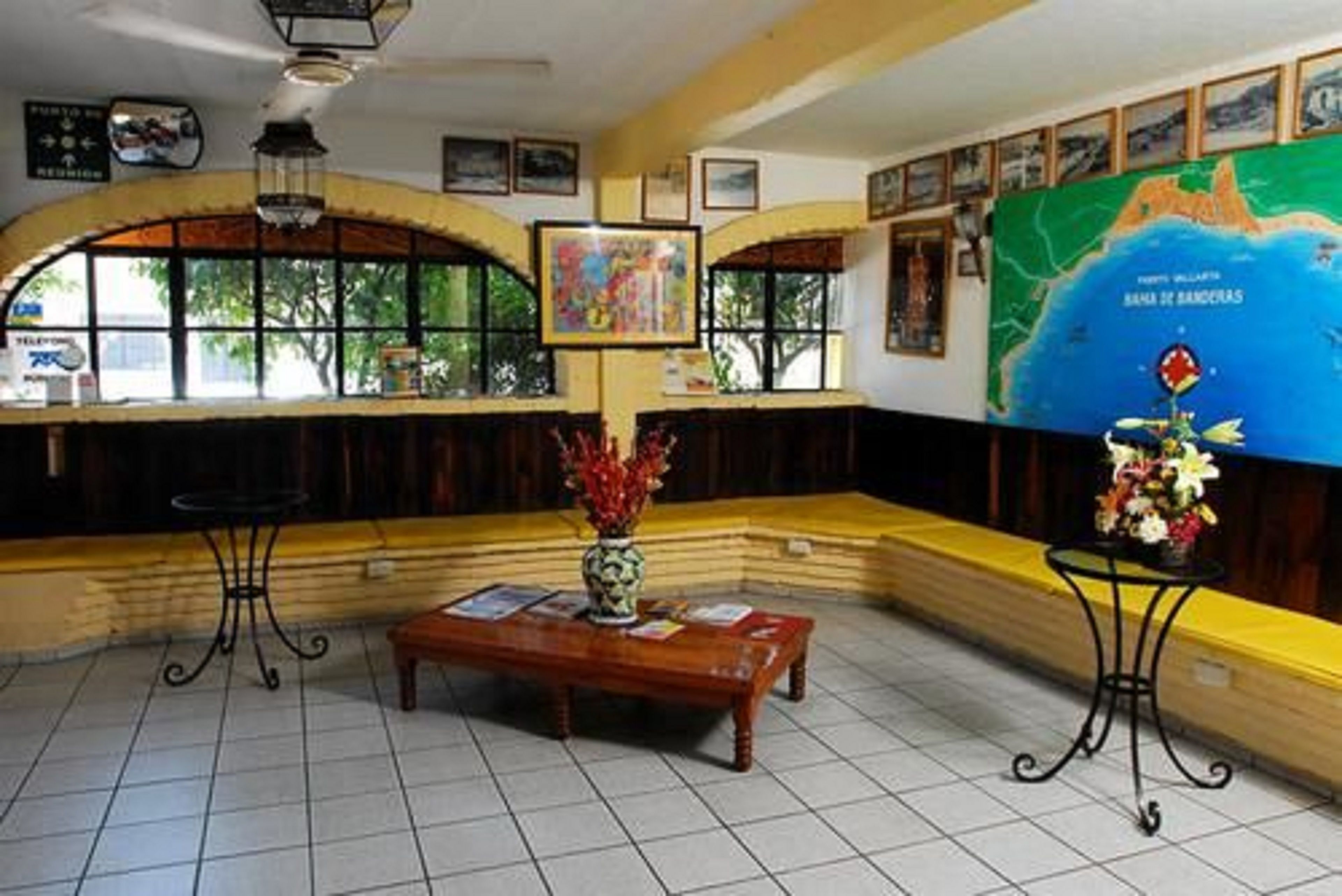 Sala de estar en el lobby