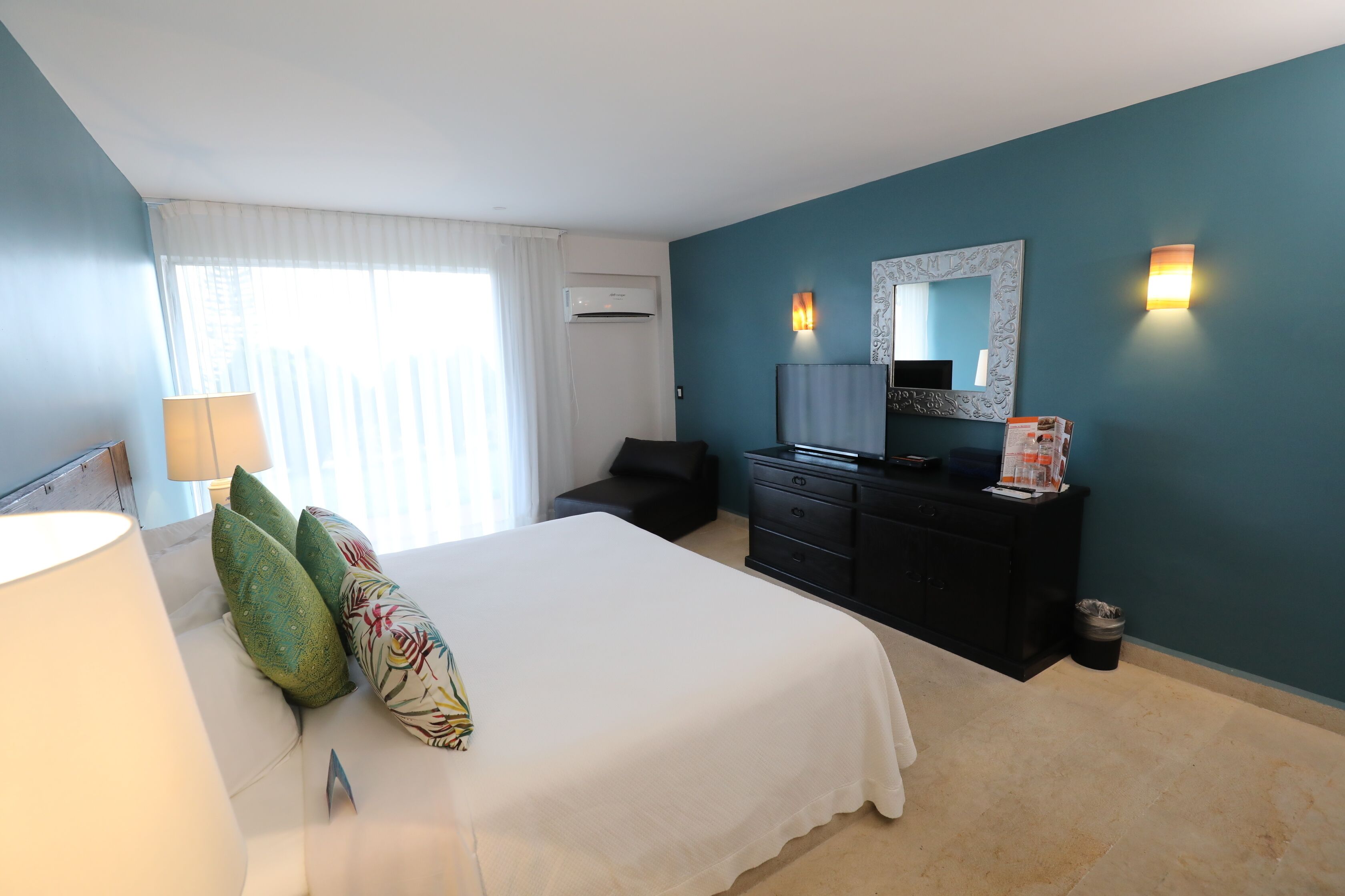 Luxury-Suite, Whirlpool, Gartenblick | Ausblick vom Zimmer