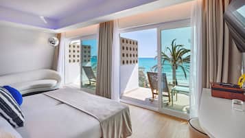 Junior Studio Suite, Sea View (Frontal) | Balcony