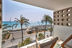 Junior-suite - balkon - havudsigt (Frontal) | Udsigt fra balkon