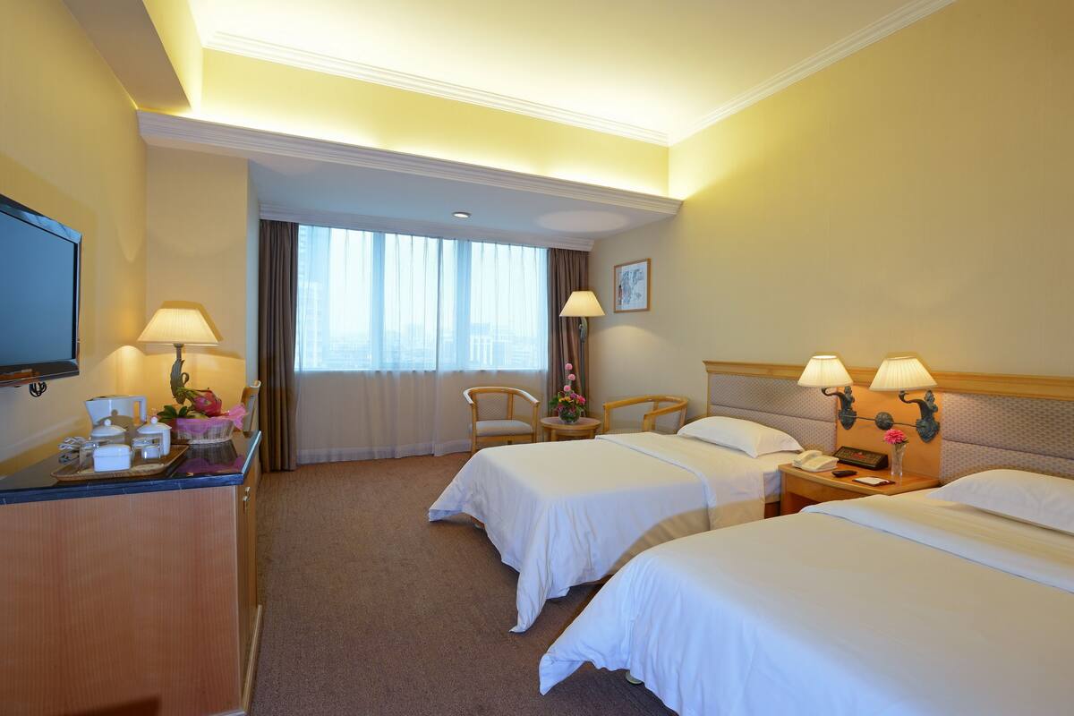 Literie de qualité supérieure, couette en duvet d'oie, minibar