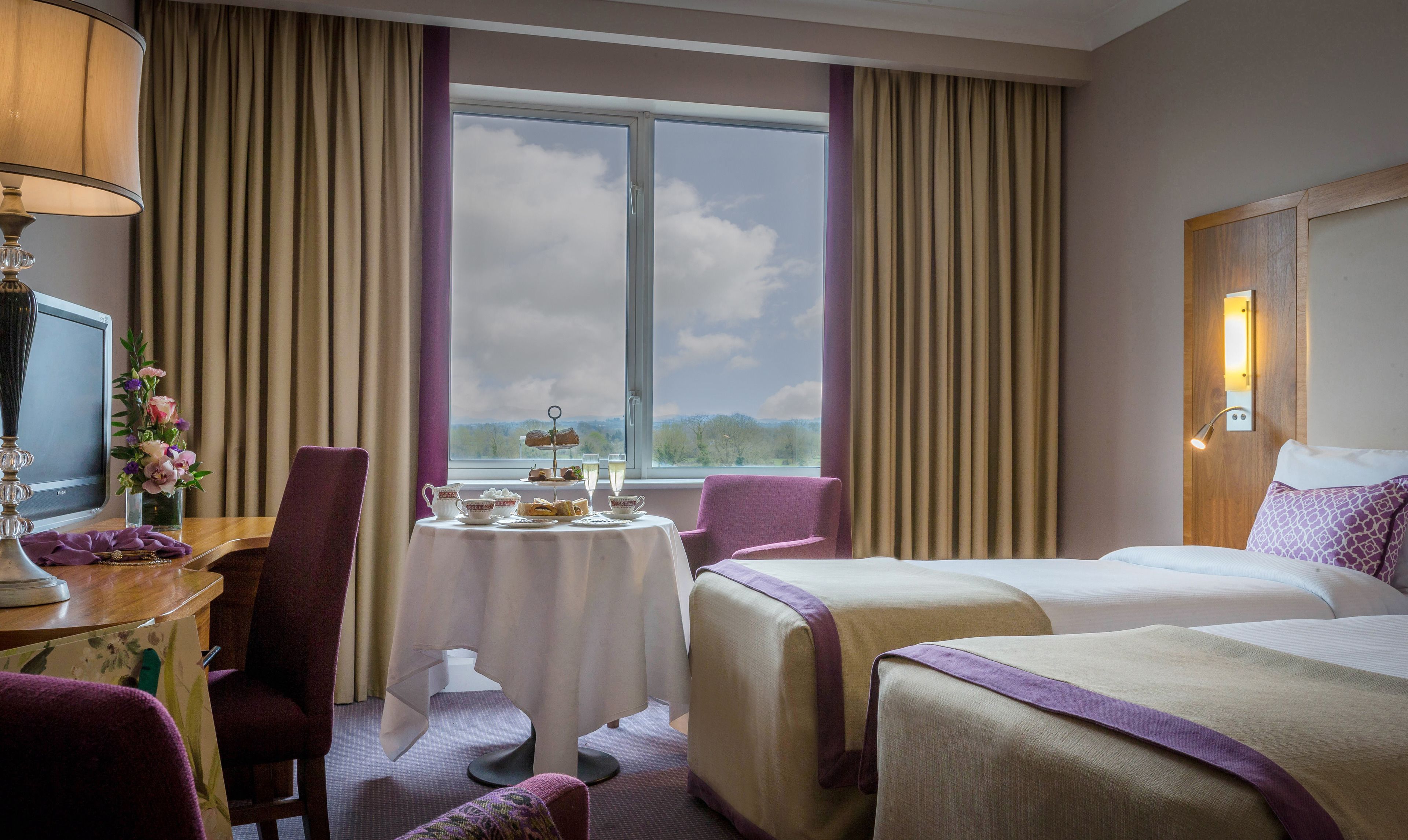 in-room safe, desk, blackout curtains, iron/ironing board