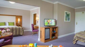 In-room safe, desk, blackout curtains, iron/ironing board