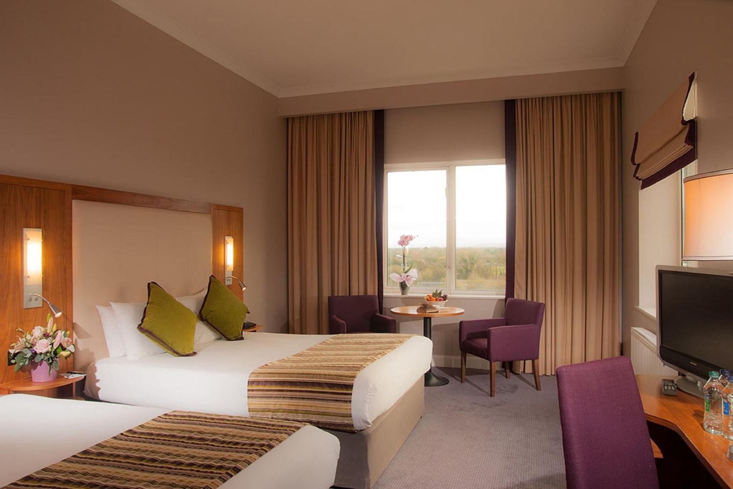 in-room safe, desk, blackout curtains, iron/ironing board