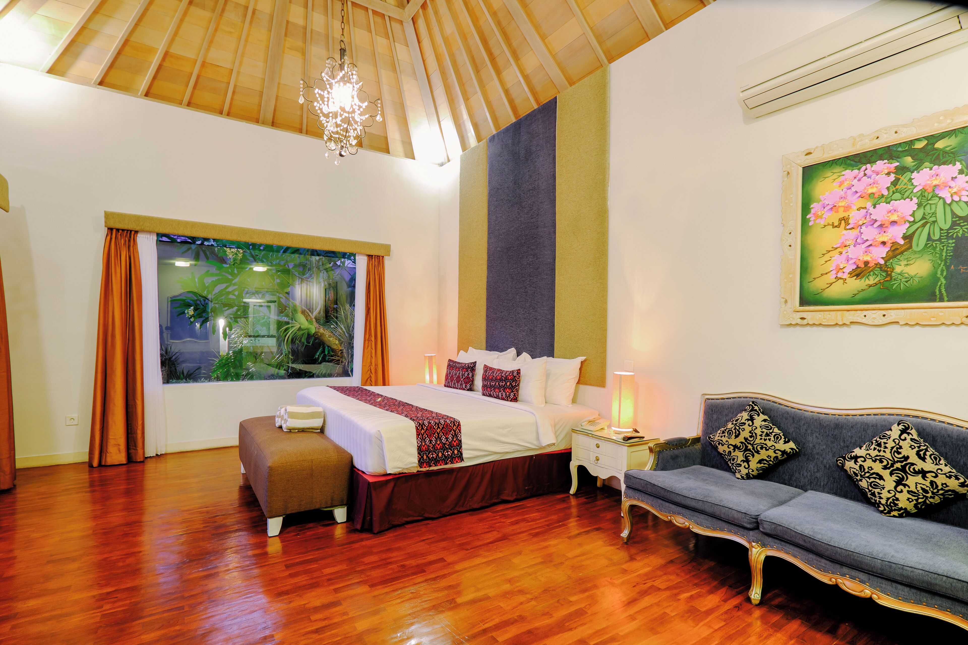 ヴィラ 2 ベッドルーム | セーフティボックス (室内)、デスク、可動式ベッド、WiFi (無料)