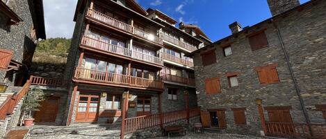 Façade de l’hébergement