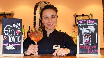 Bar på tagterrassen