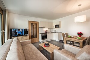 In-room safe, iron/ironing board, cribs (surcharge), WiFi (free)